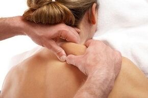 ifọwọra fun osteochondrosis ti ọpa ẹhin