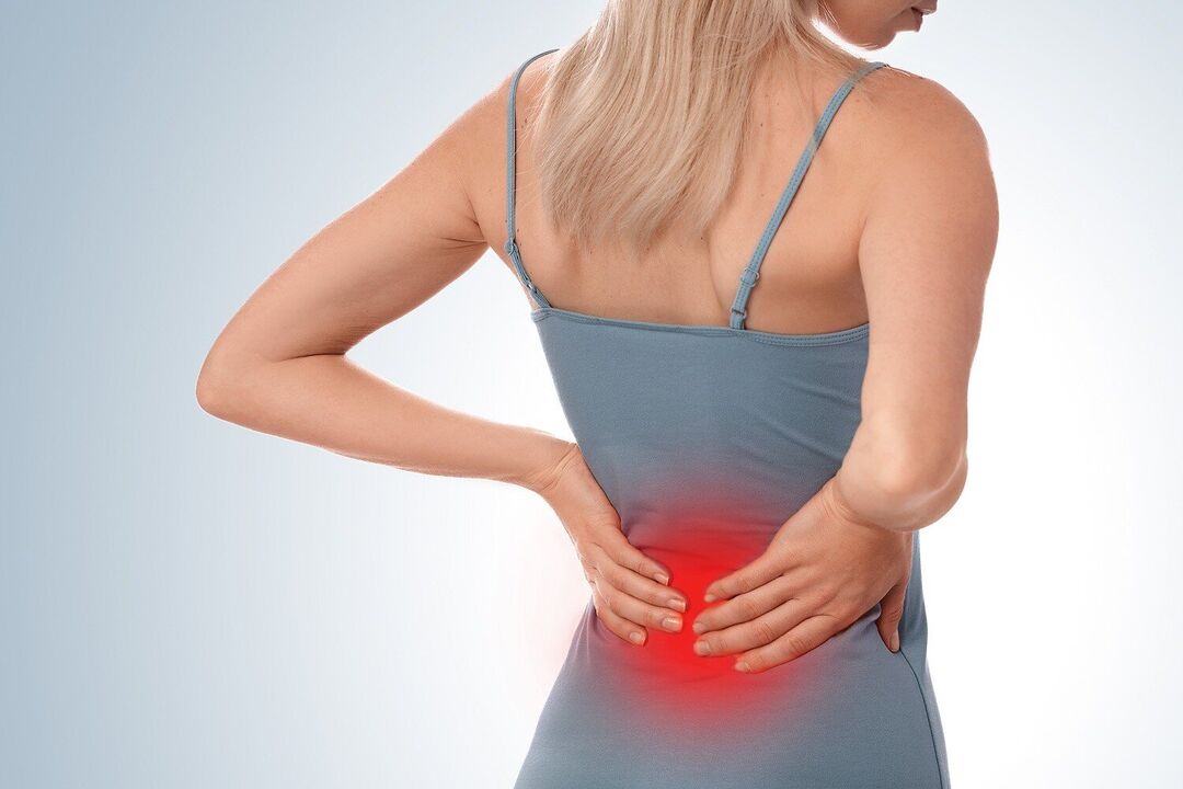 irora pada ni agbegbe lumbar